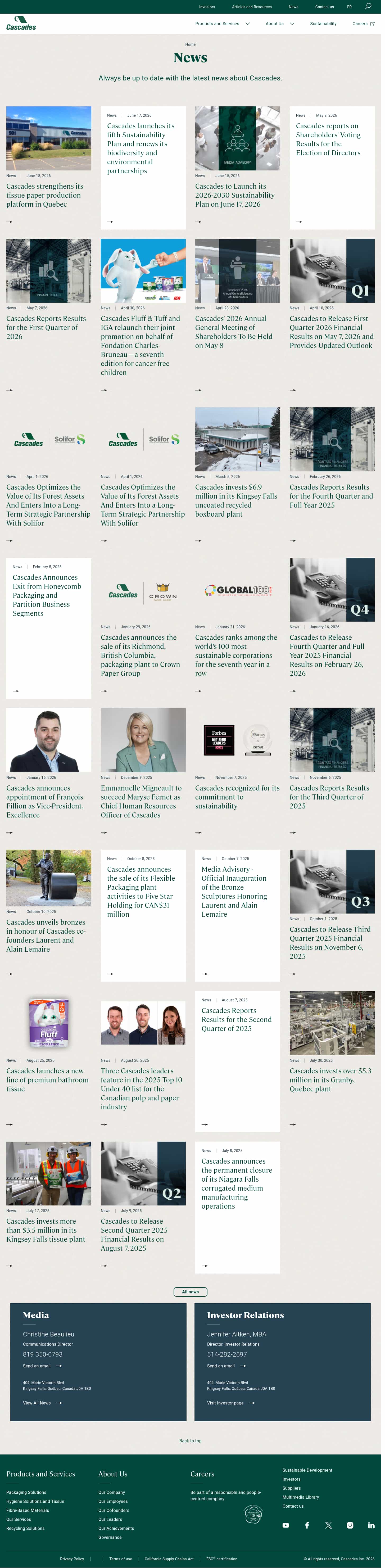 Latest website image capture
