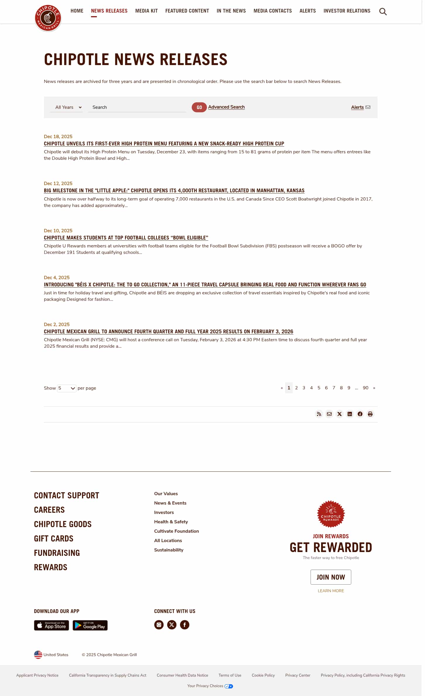 Latest website image capture