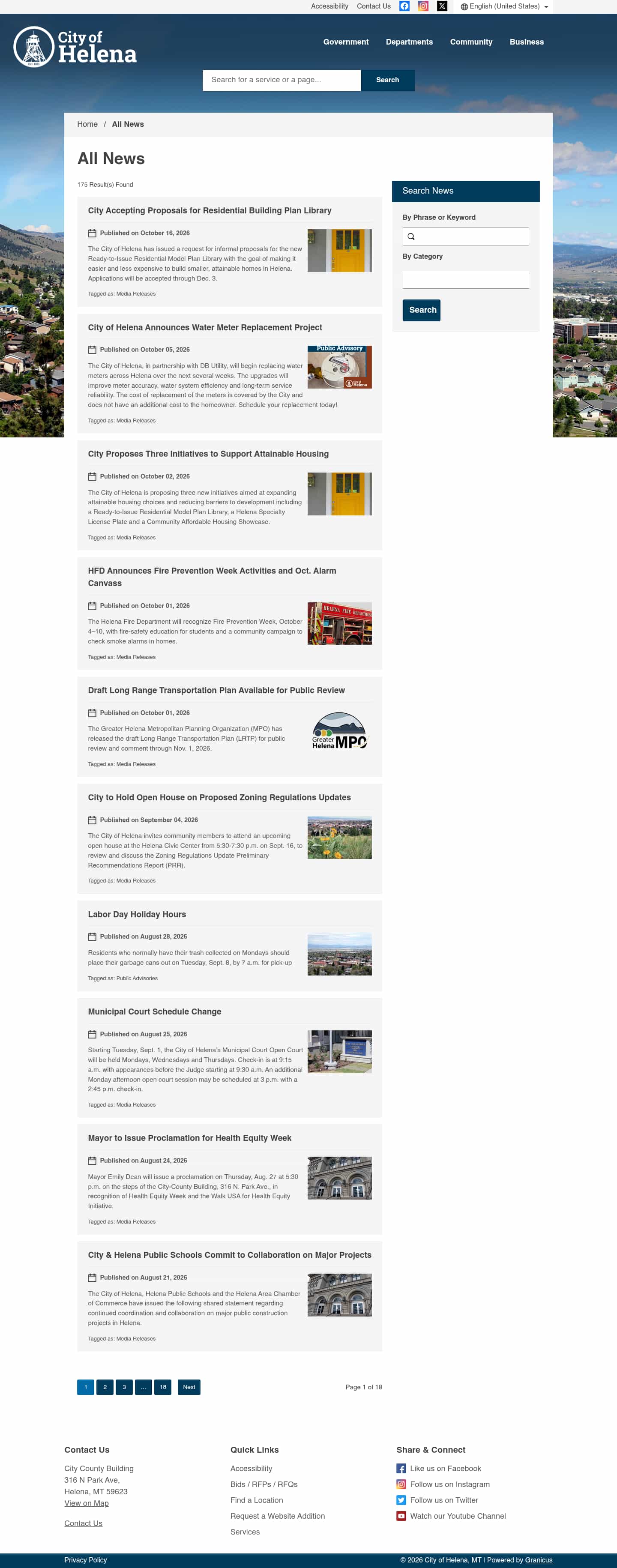 Latest website image capture