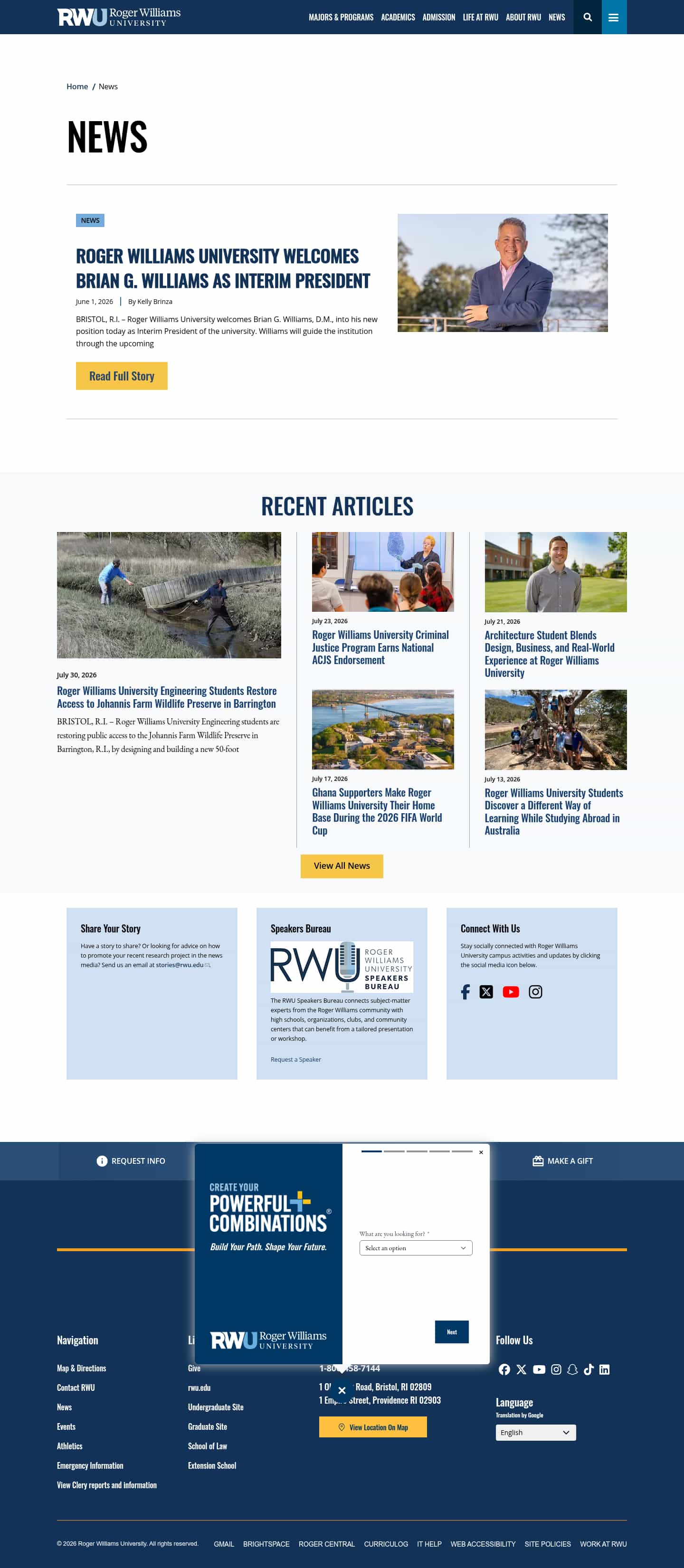 Latest website image capture