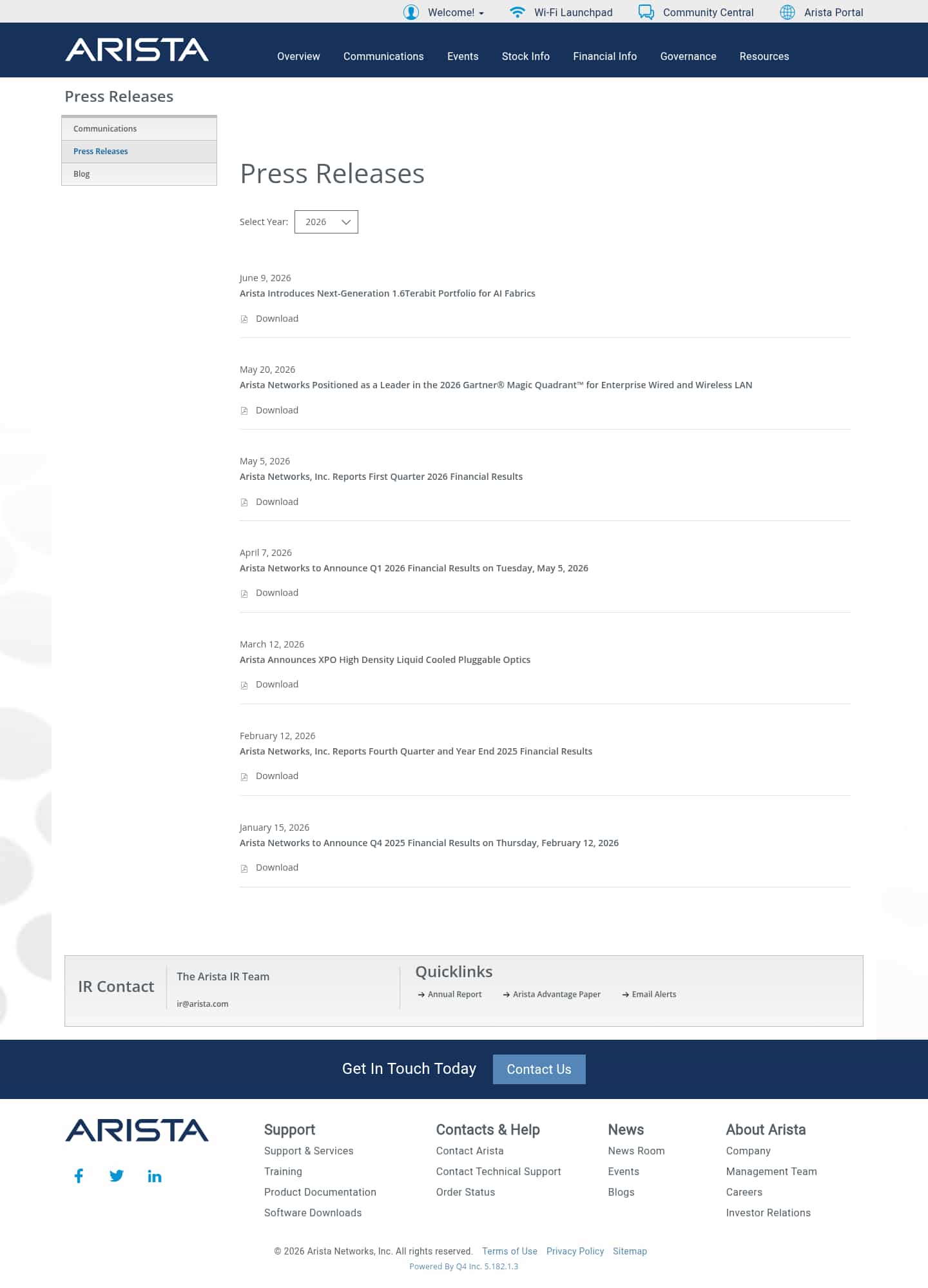 Latest website image capture
