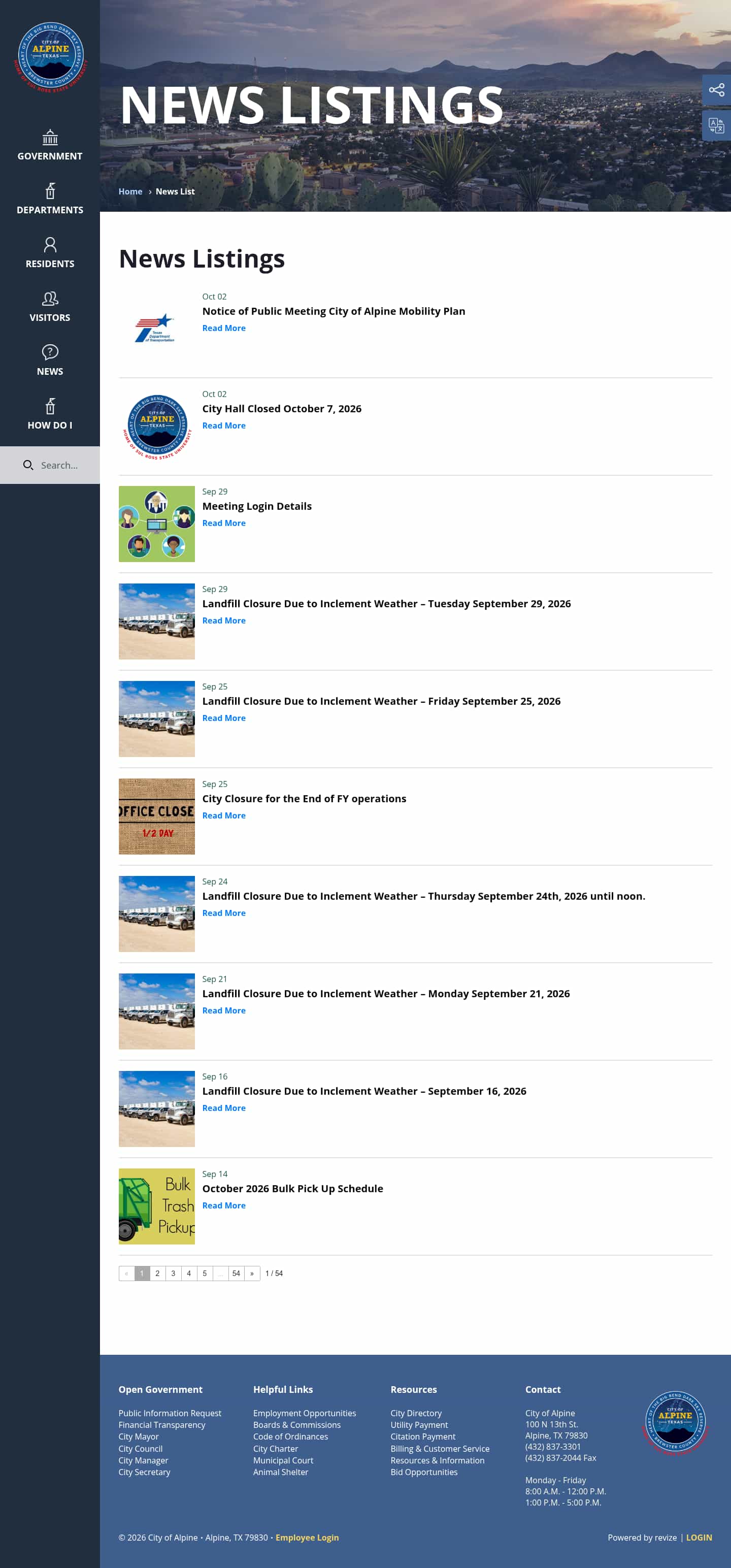 Latest website image capture