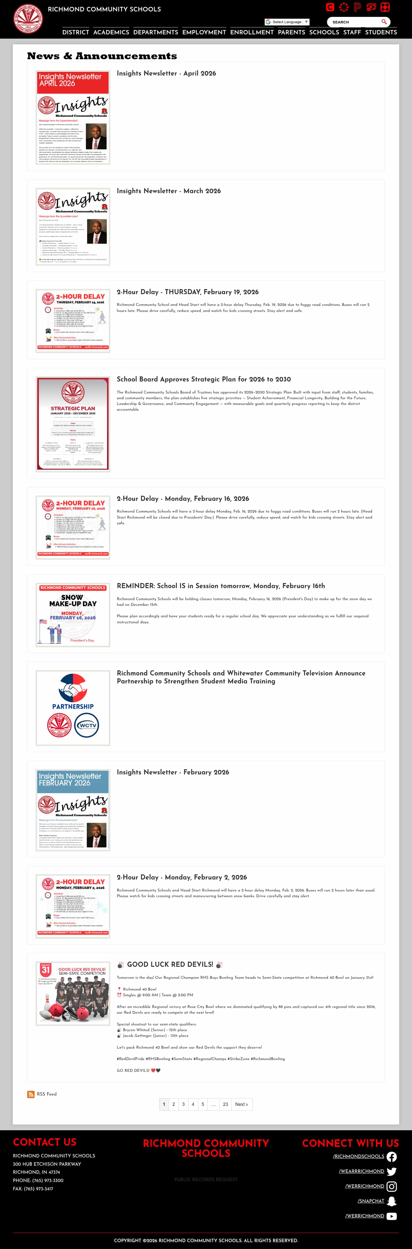 Latest website image capture