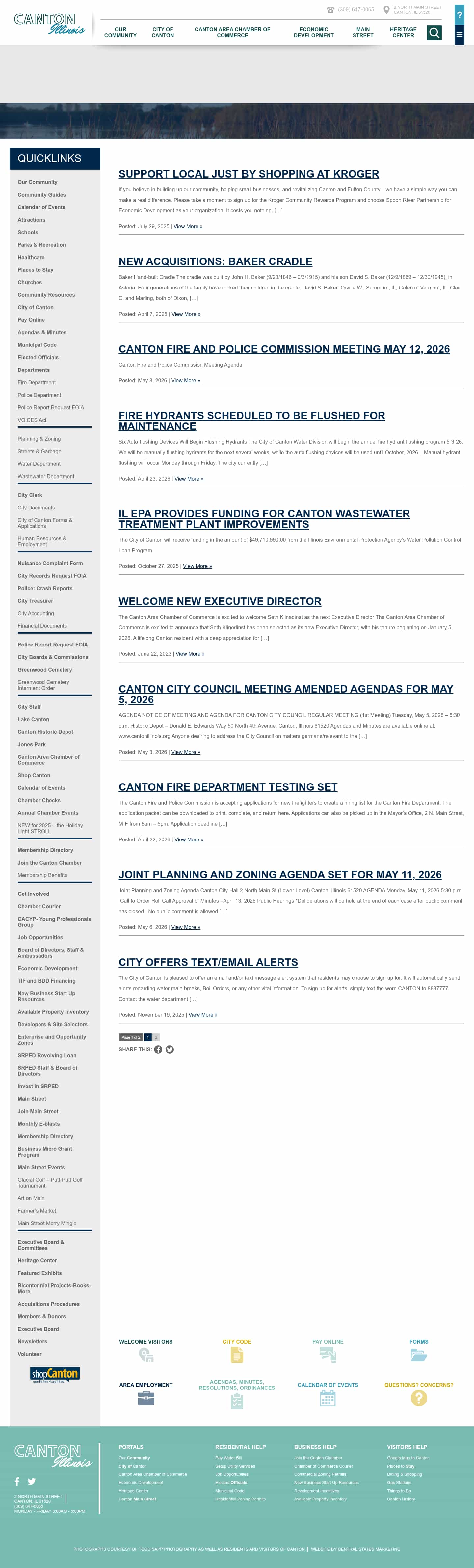 Latest website image capture
