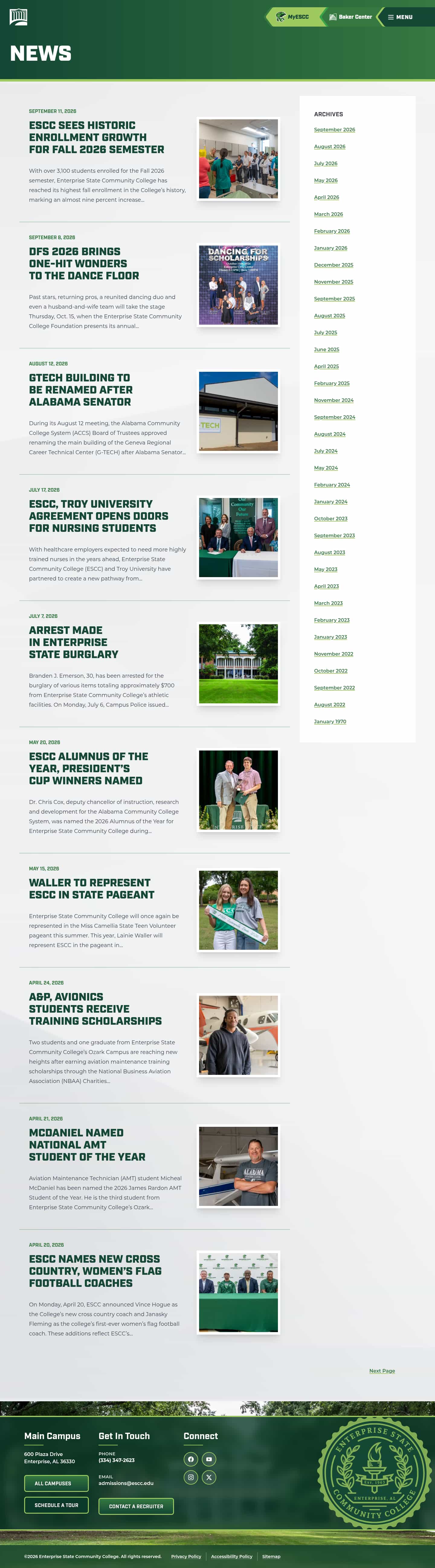 Latest website image capture