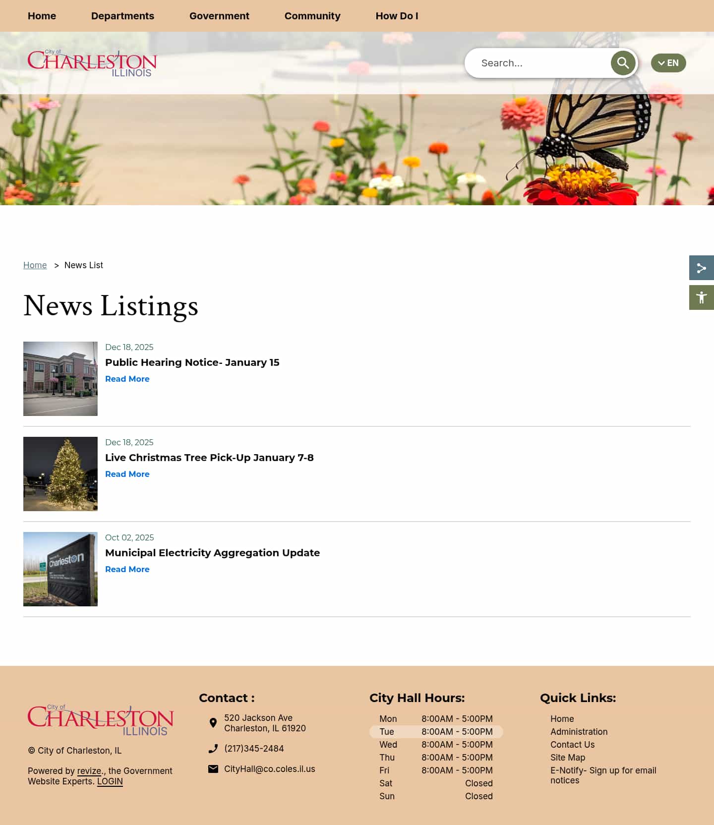 Latest website image capture