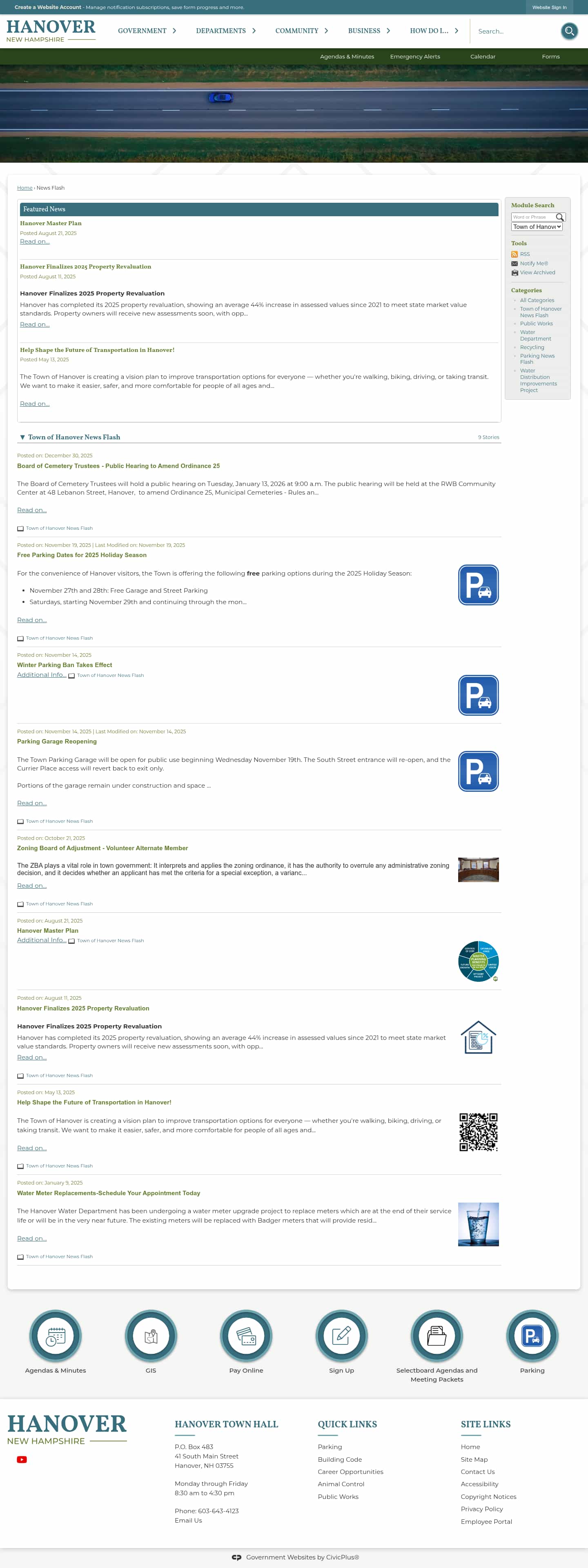 Latest website image capture