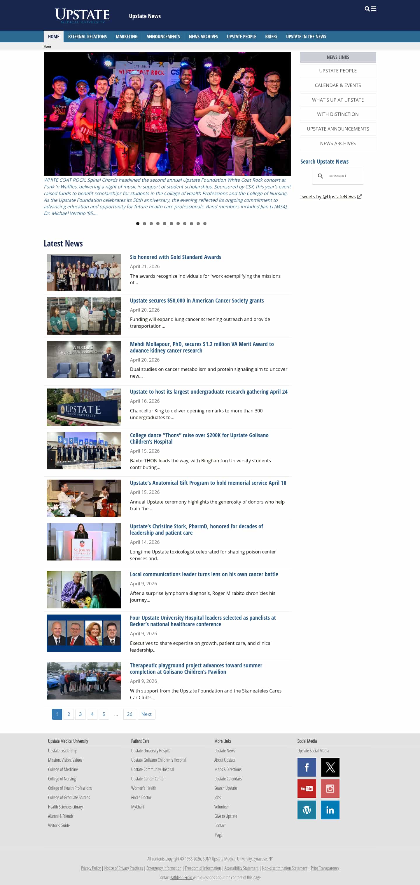 Latest website image capture