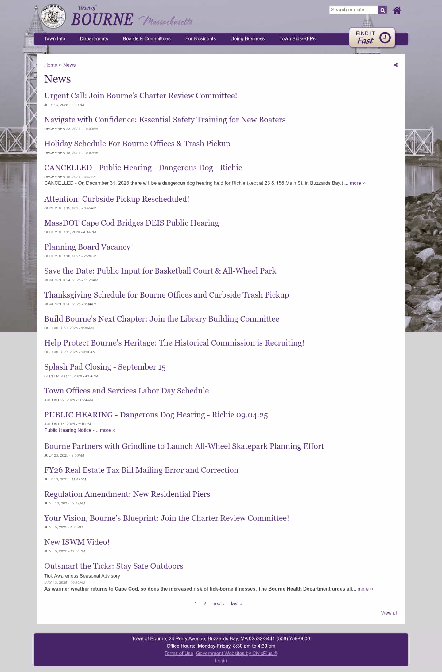 Latest website image capture