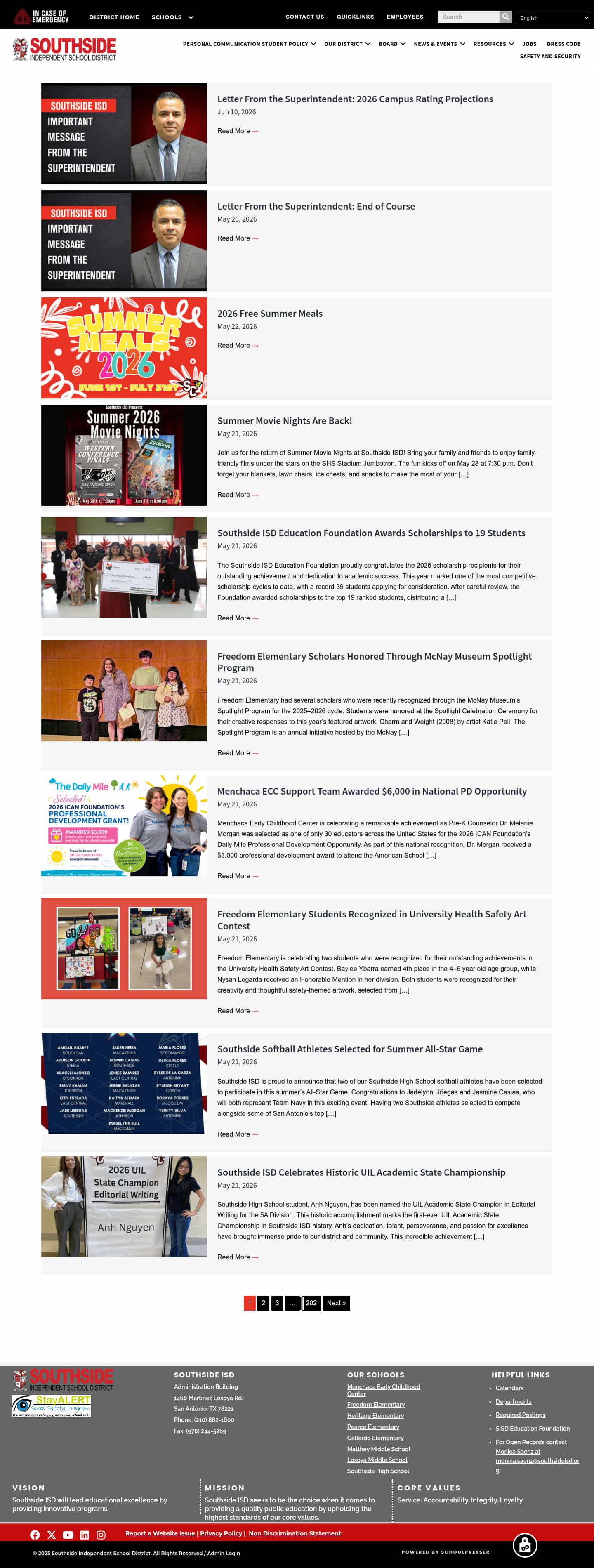 Latest website image capture