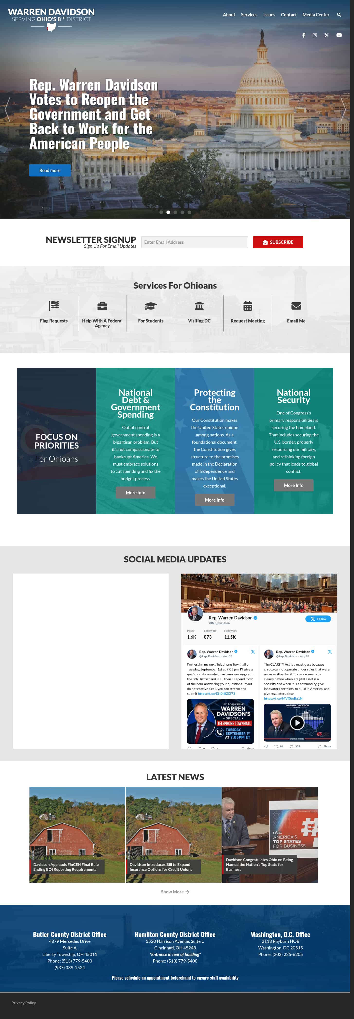 Latest website image capture