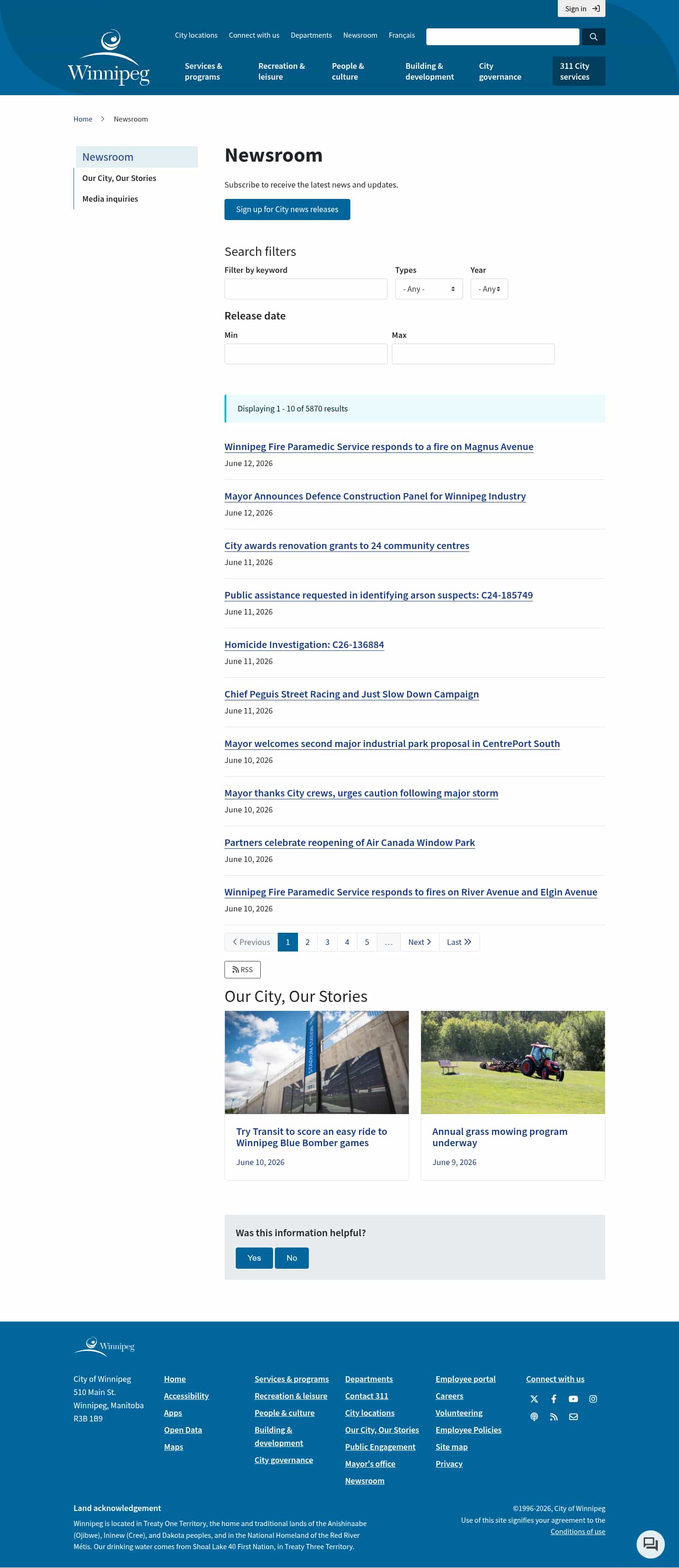 Latest website image capture