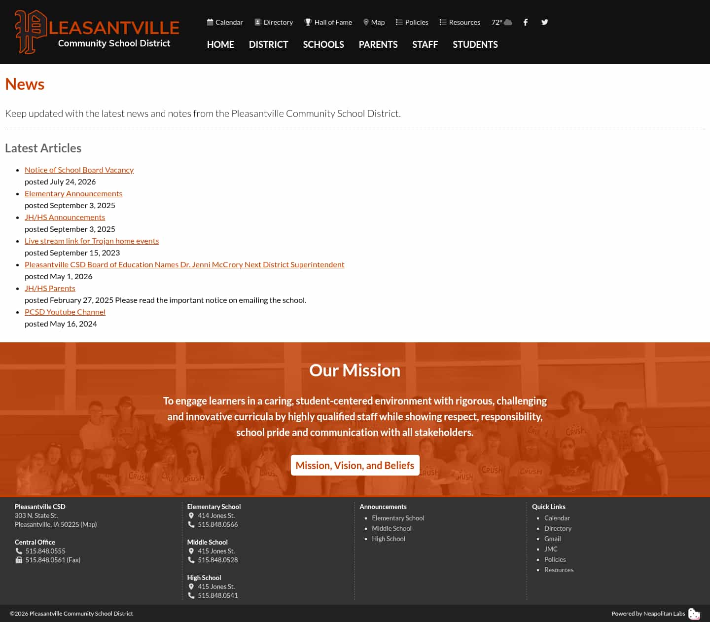 Latest website image capture