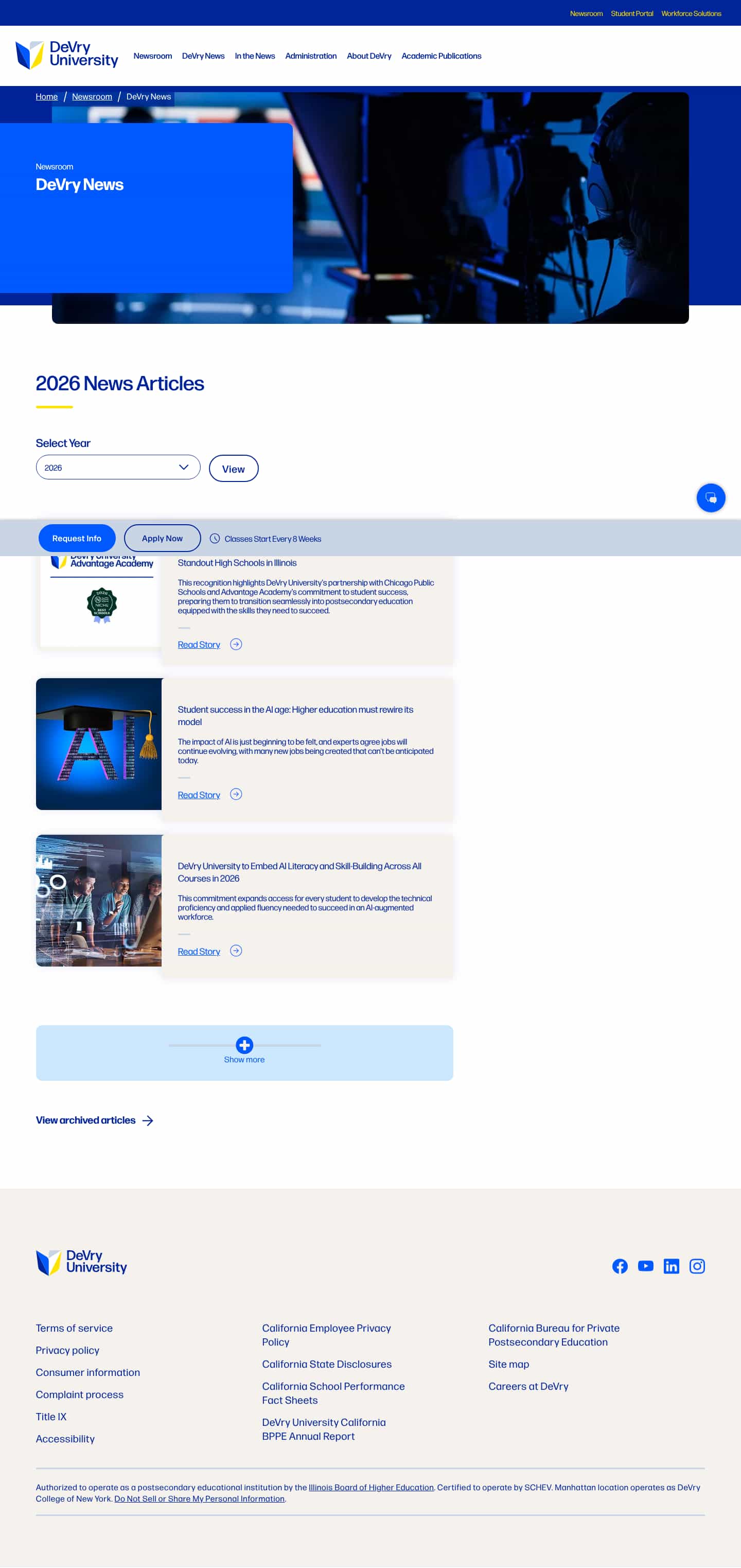 Latest website image capture