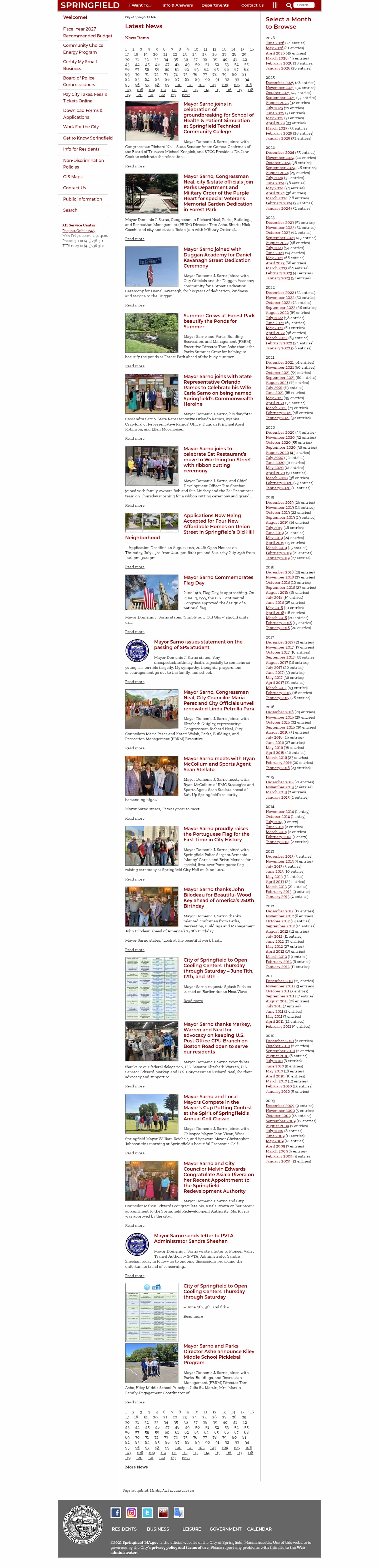 Latest website image capture
