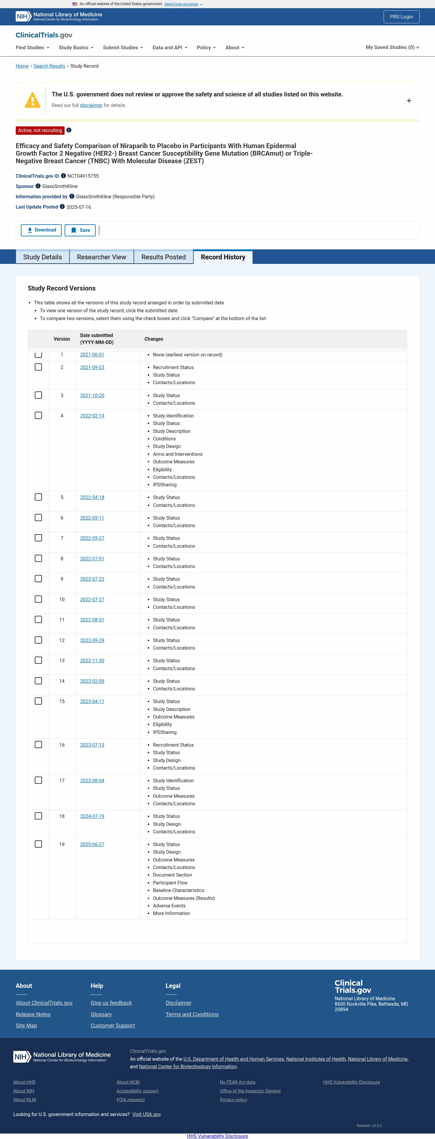 Latest website image capture