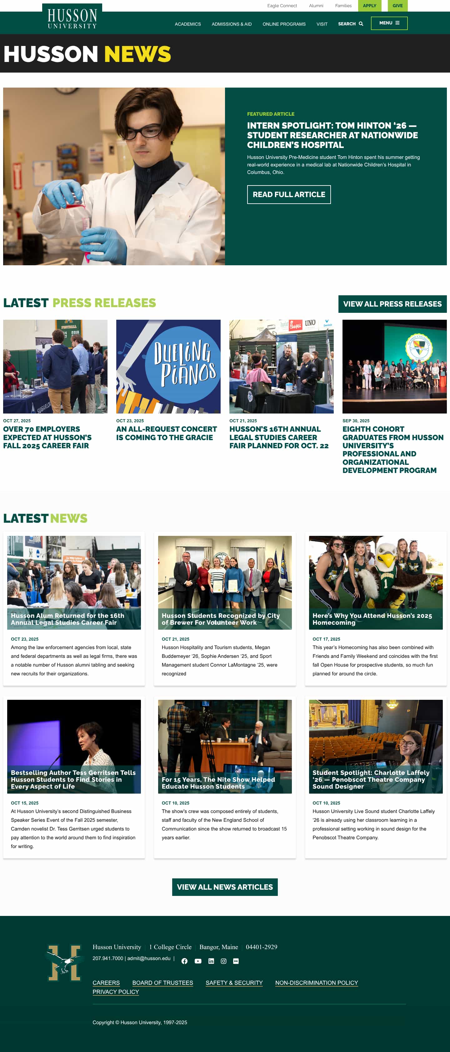 Latest website image capture