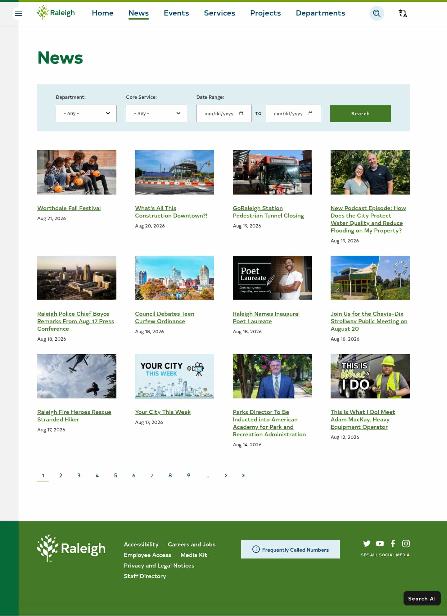 Latest website image capture