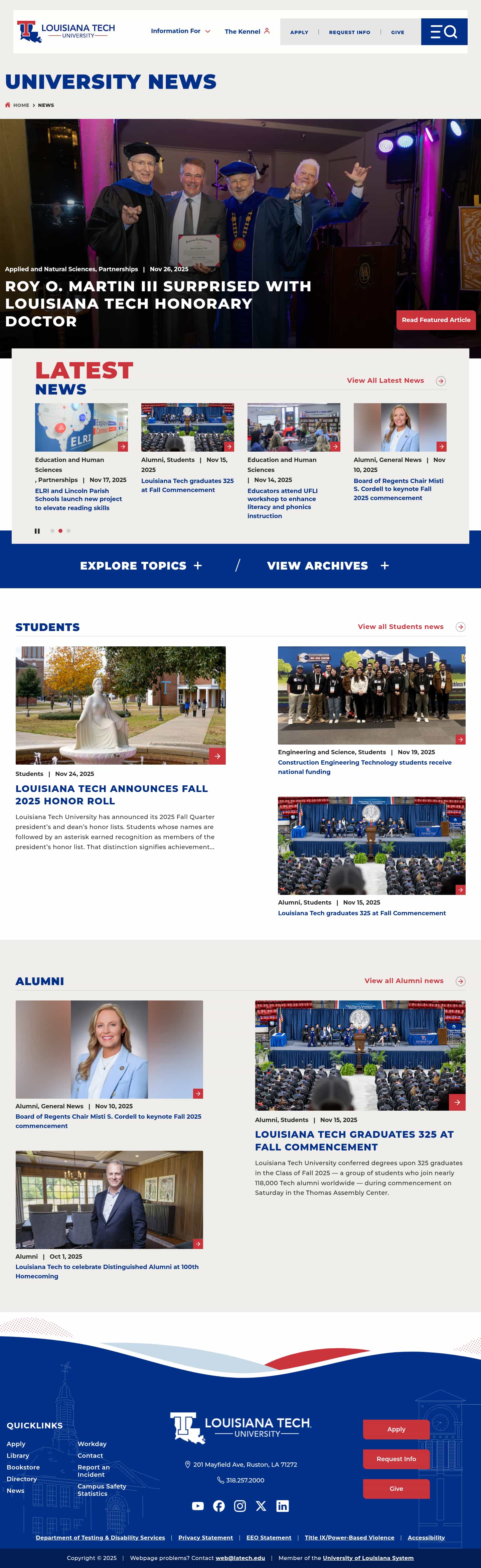 Latest website image capture