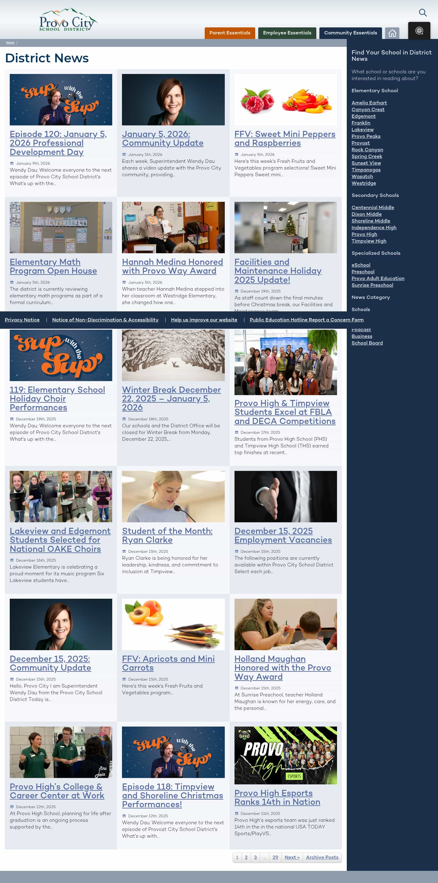 Latest website image capture