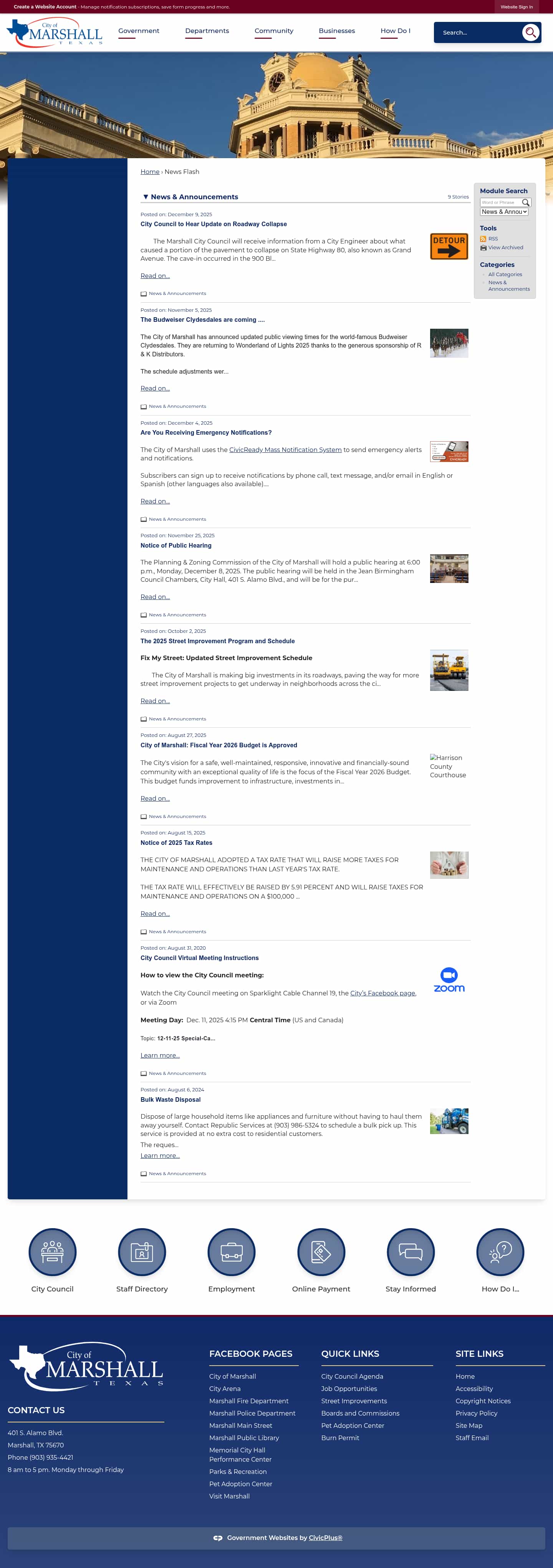 Latest website image capture