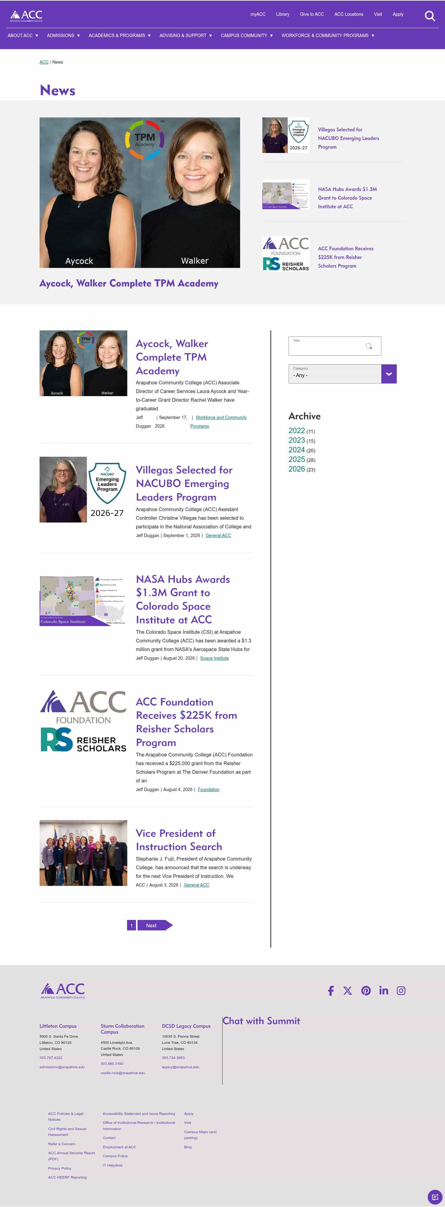 Latest website image capture