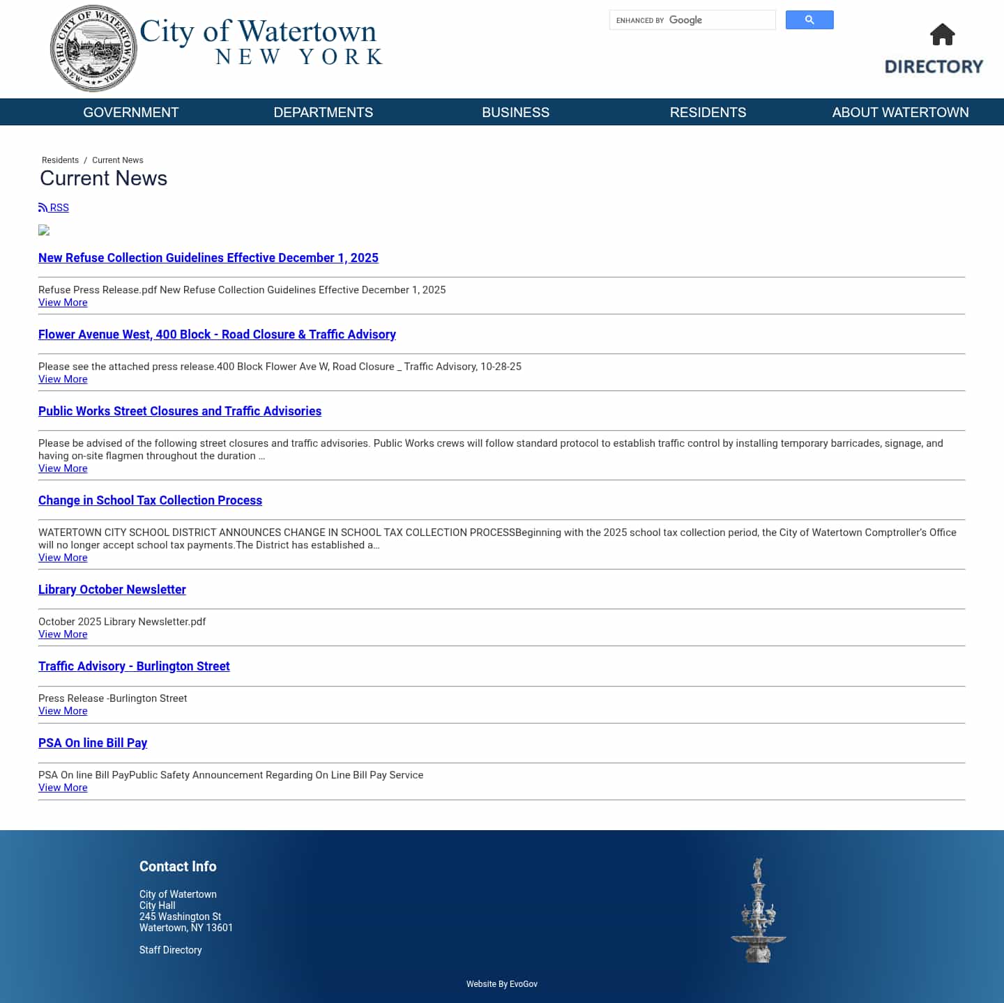 Latest website image capture