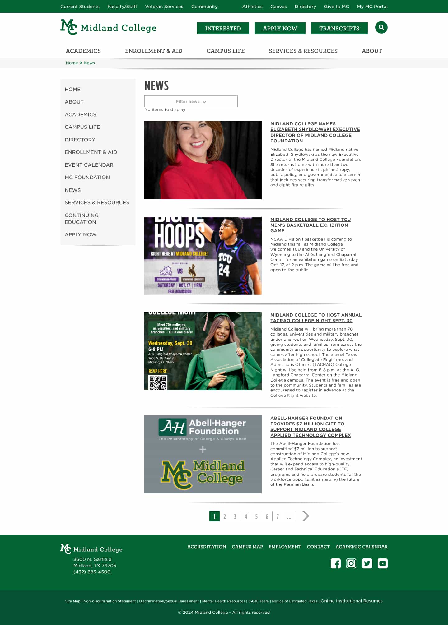 Latest website image capture