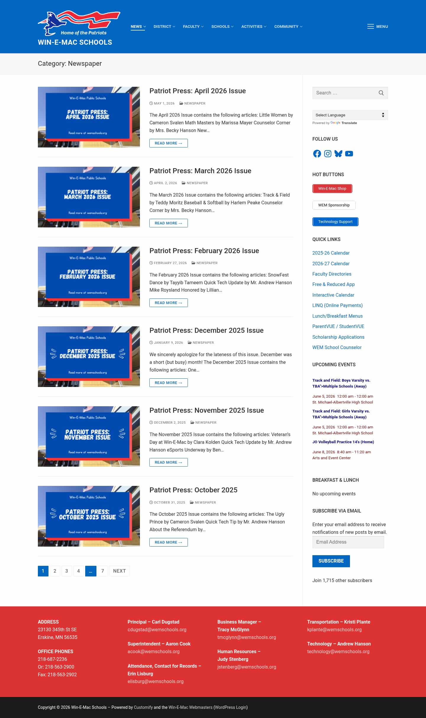 Latest website image capture