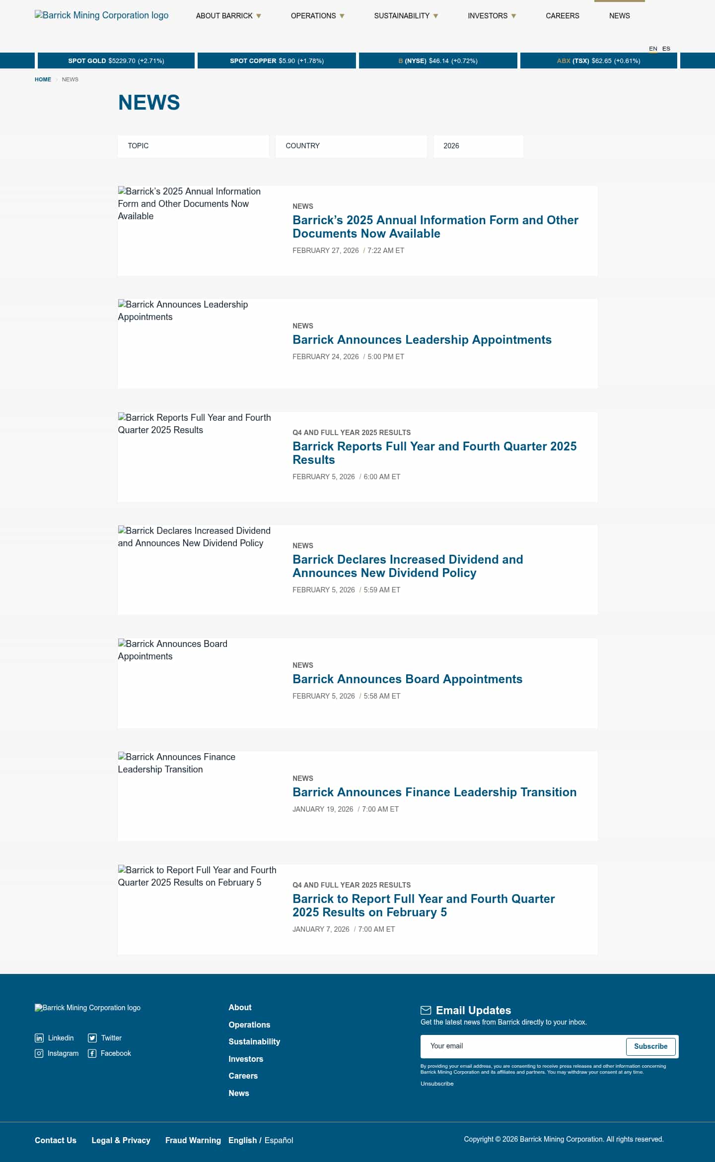 Latest website image capture