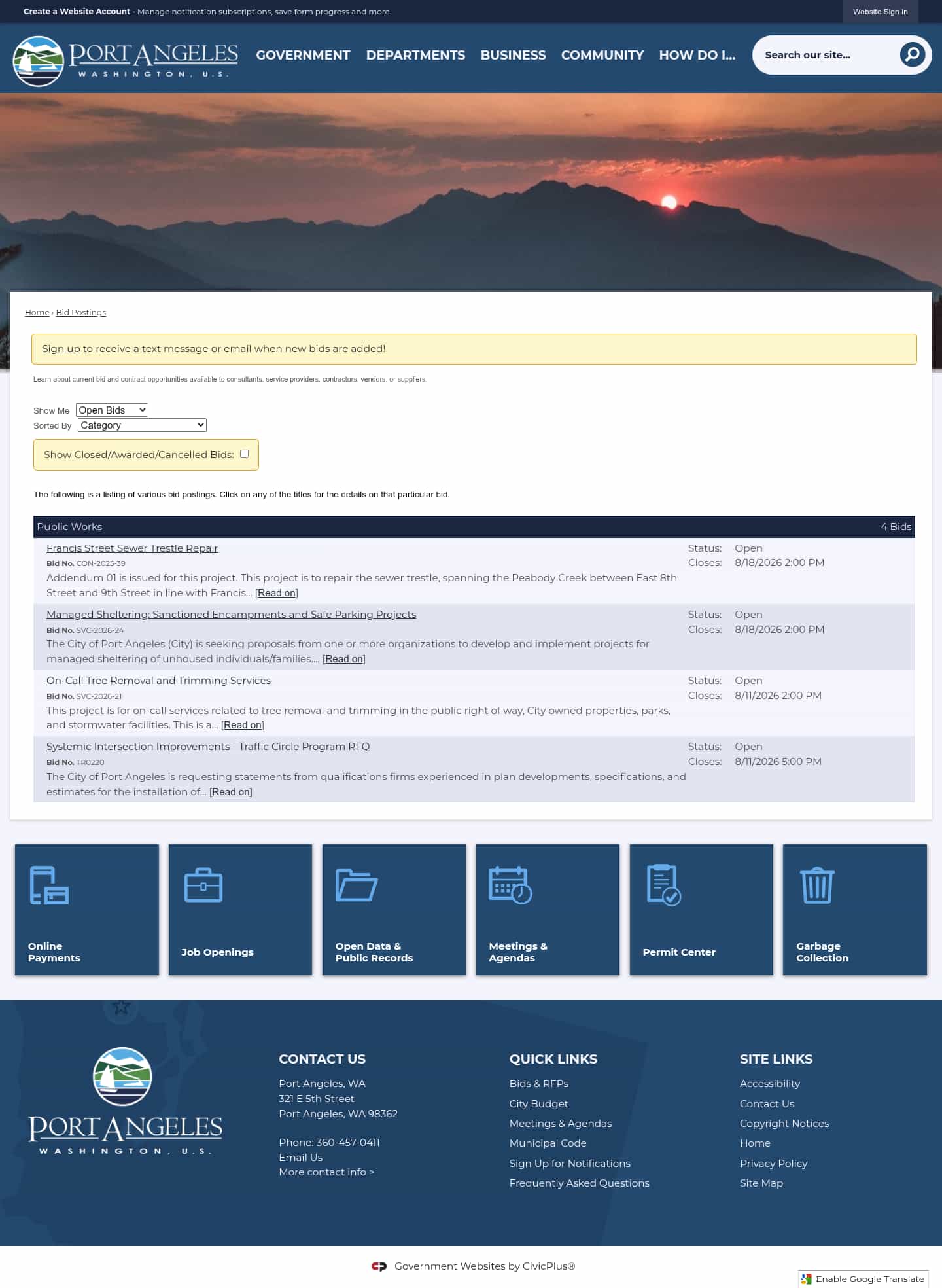 Latest website image capture