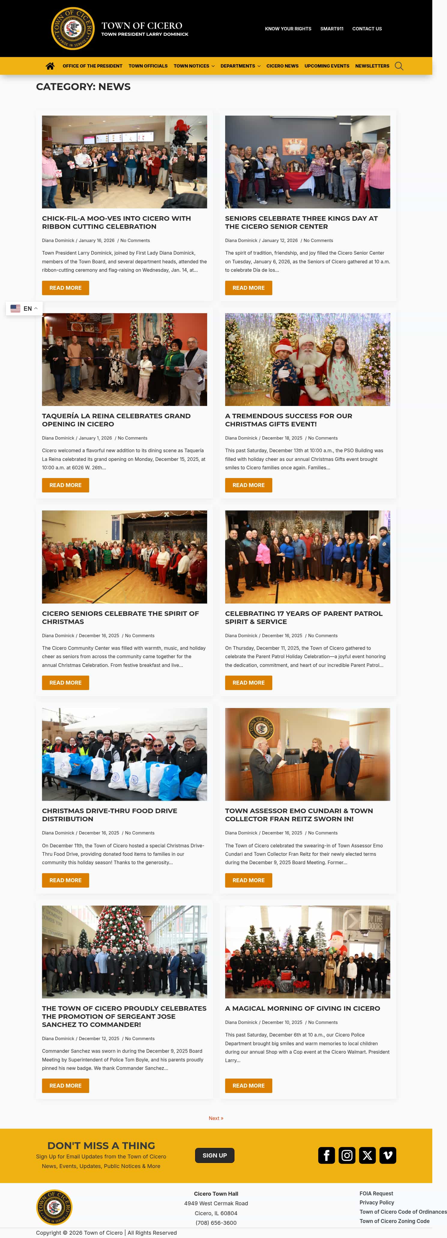 Latest website image capture