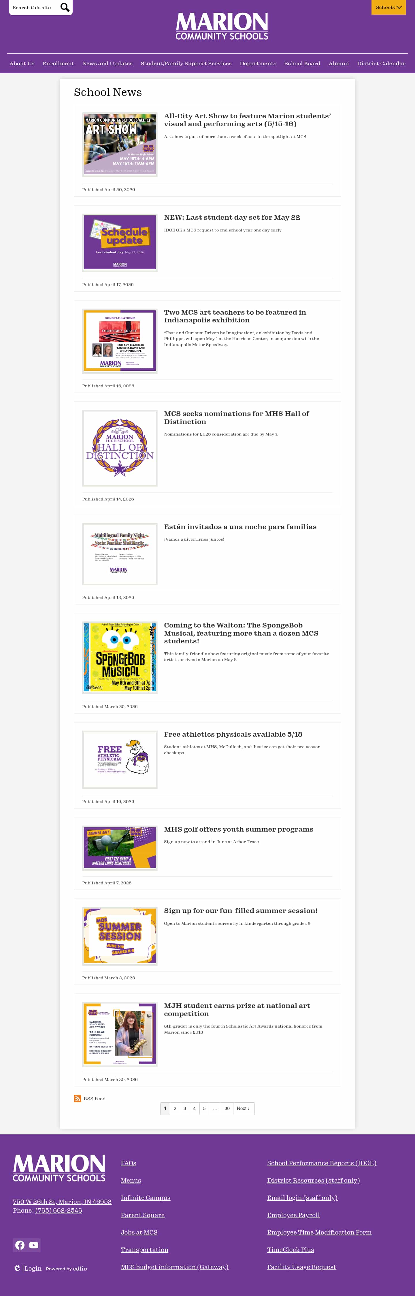 Latest website image capture