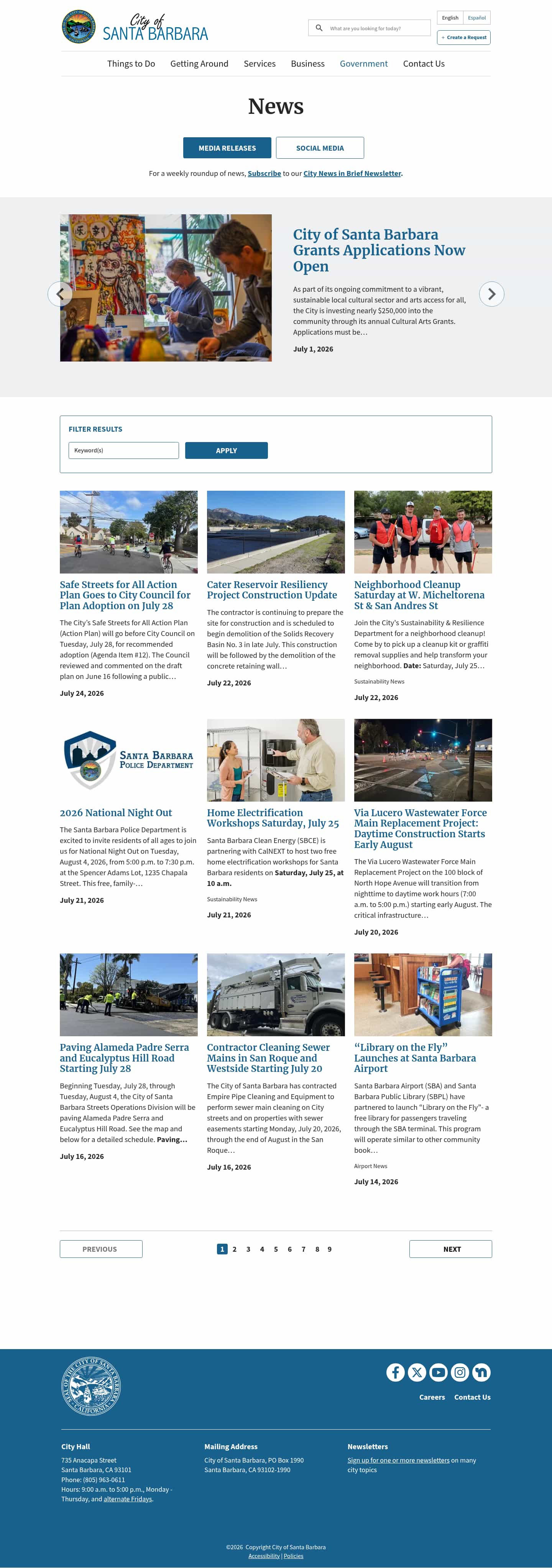 Latest website image capture