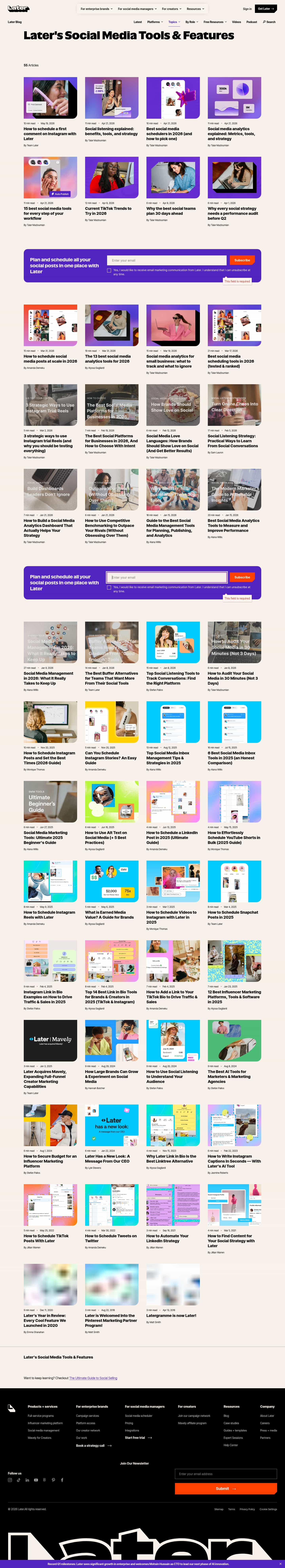 Latest website image capture