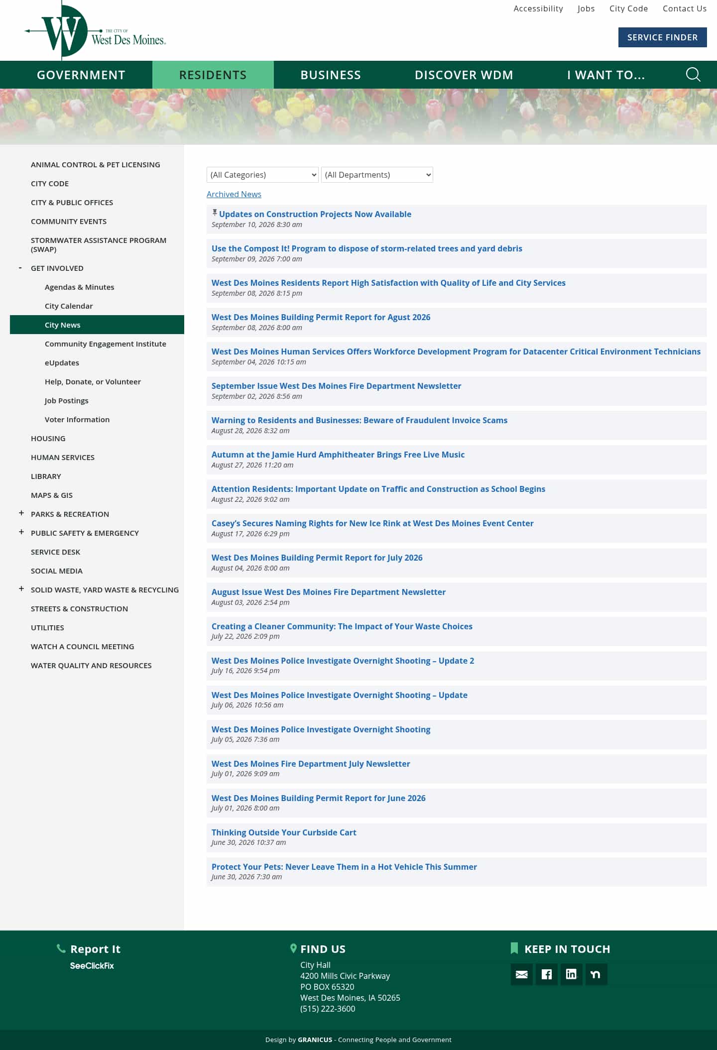 Latest website image capture