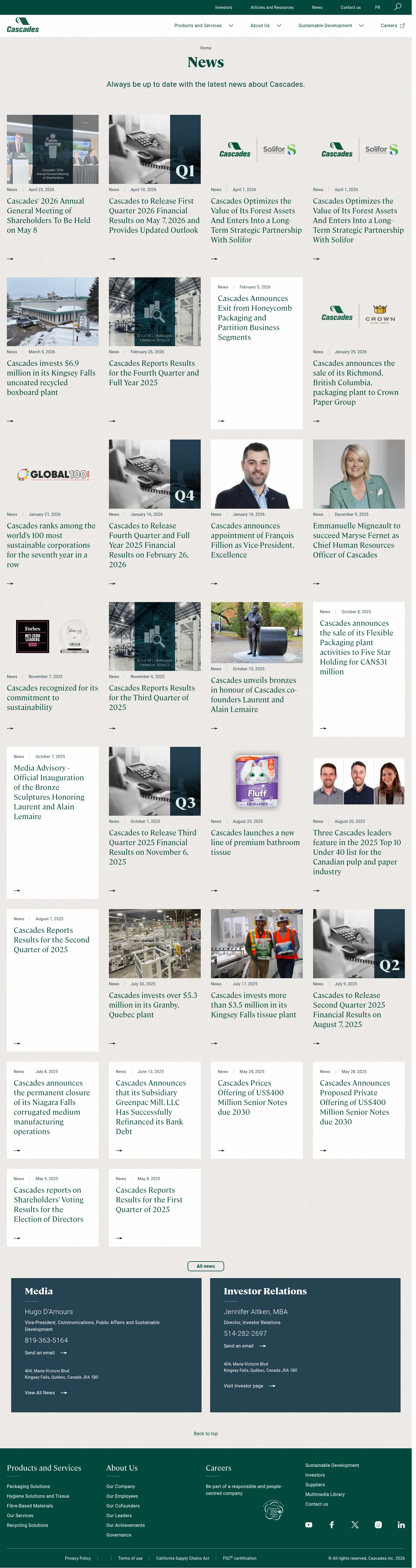 Latest website image capture