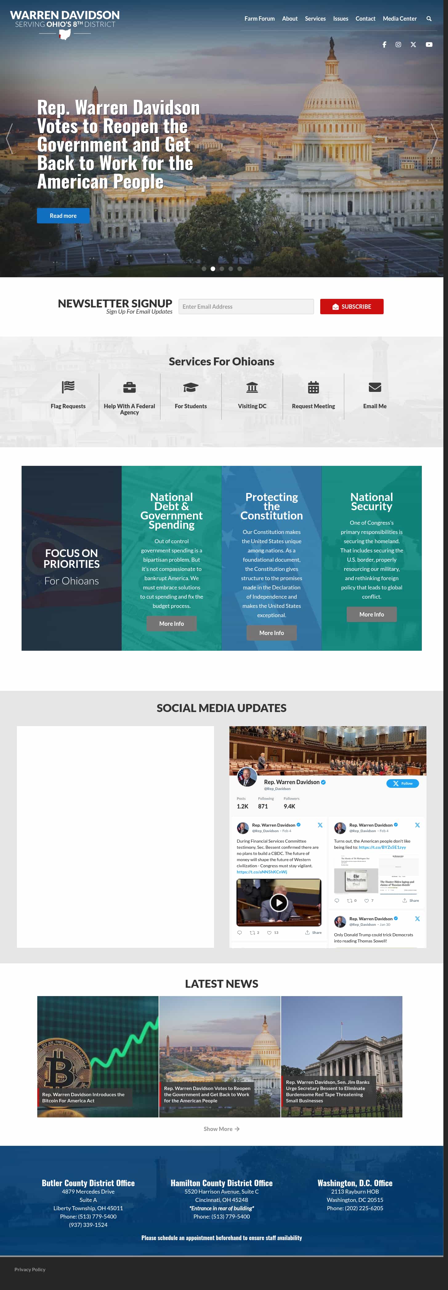 Latest website image capture