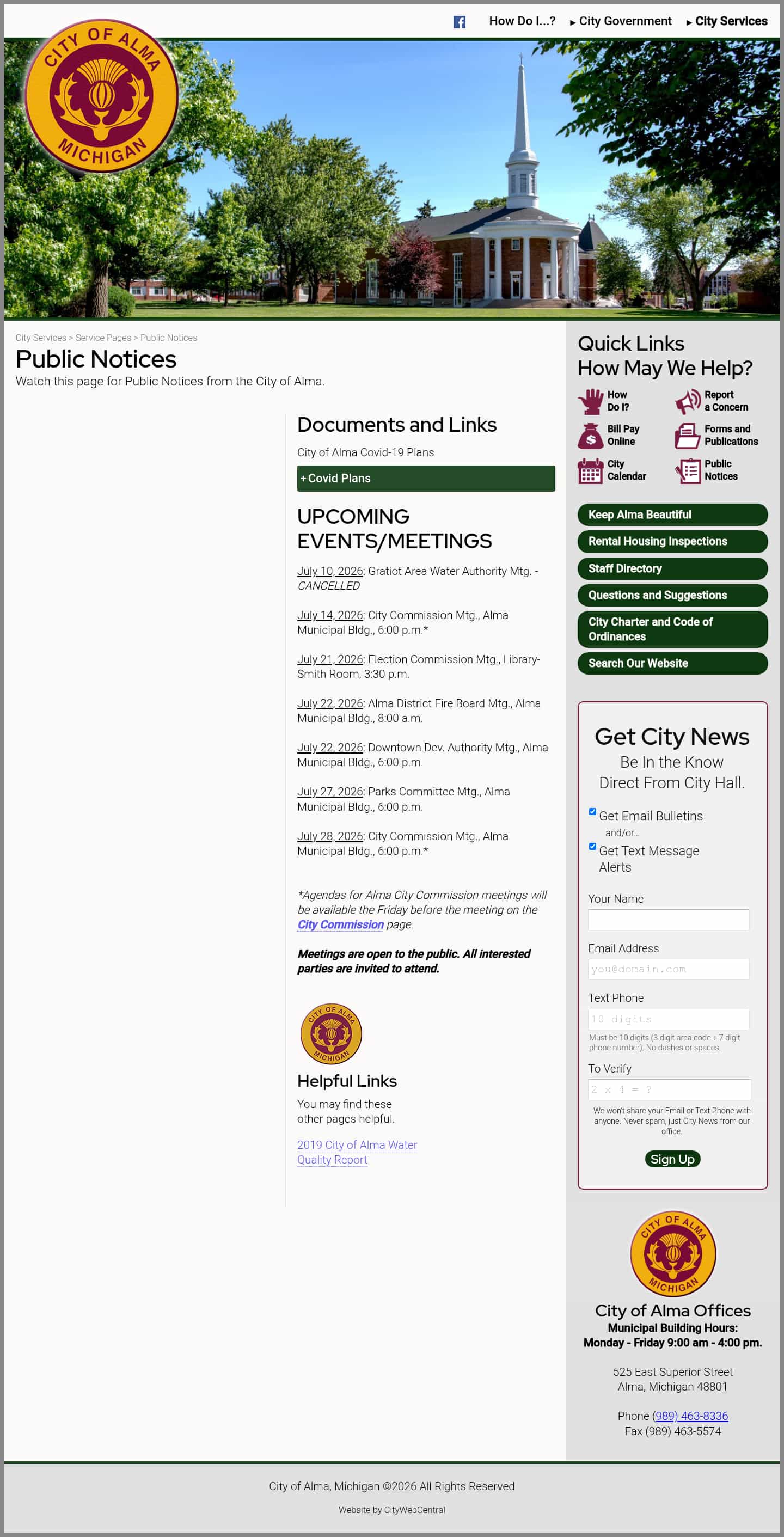 Latest website image capture