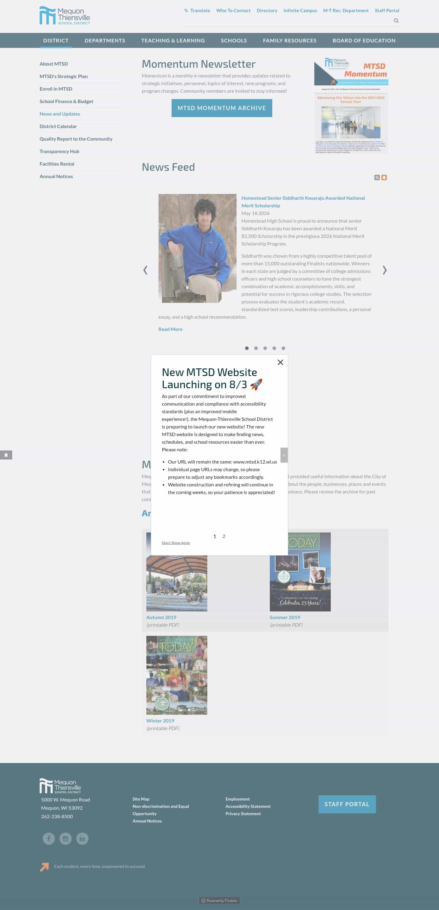 Latest website image capture