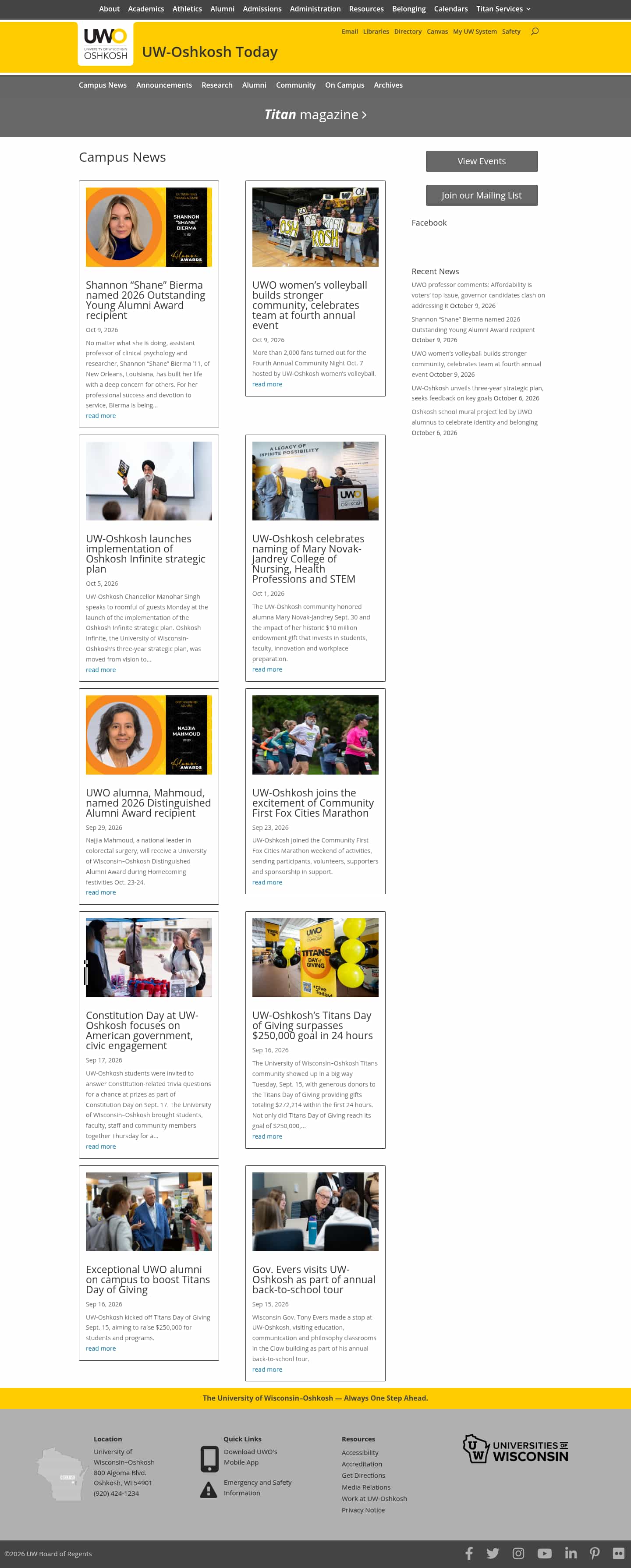 Latest website image capture