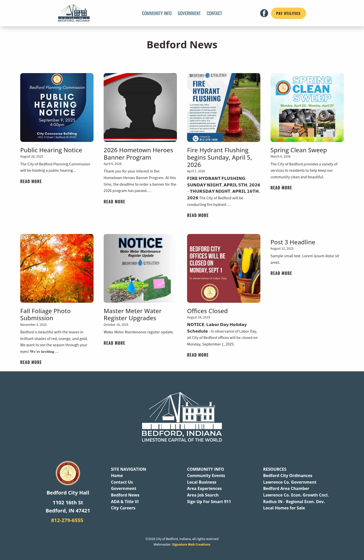 Latest website image capture