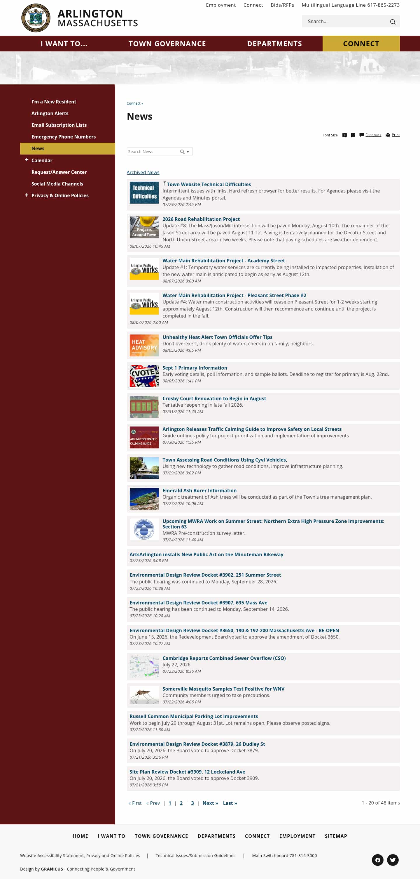 Latest website image capture