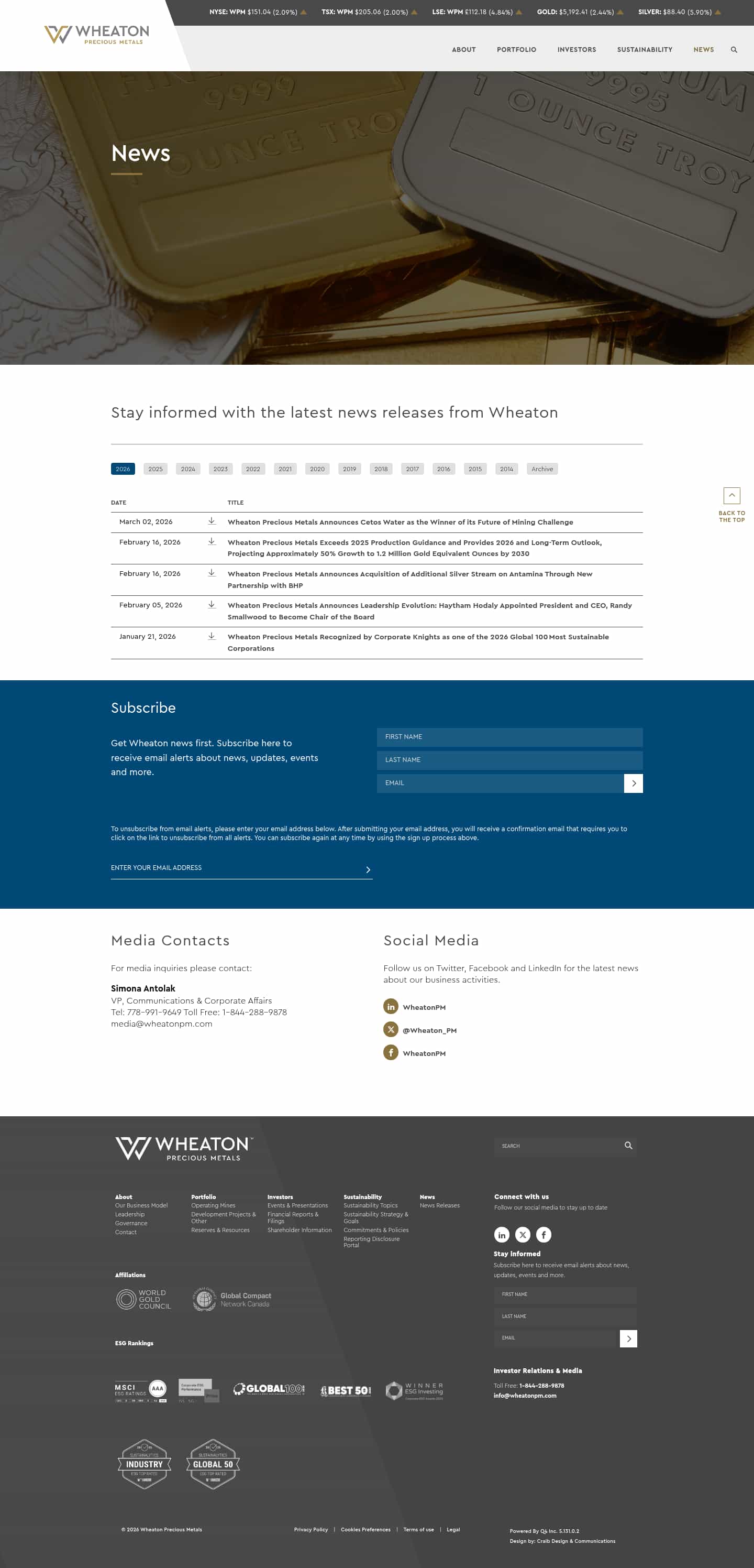 Latest website image capture