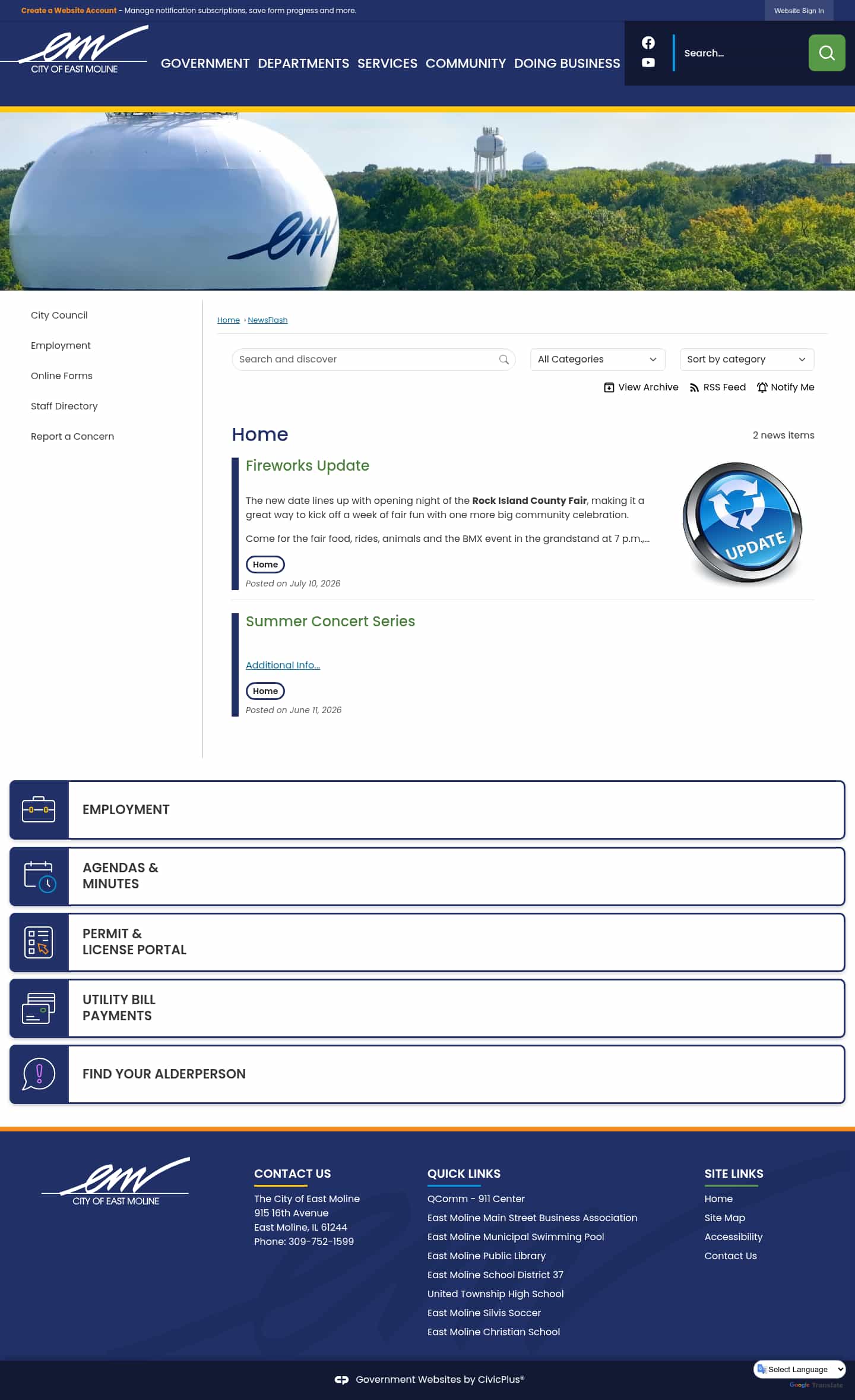 Latest website image capture