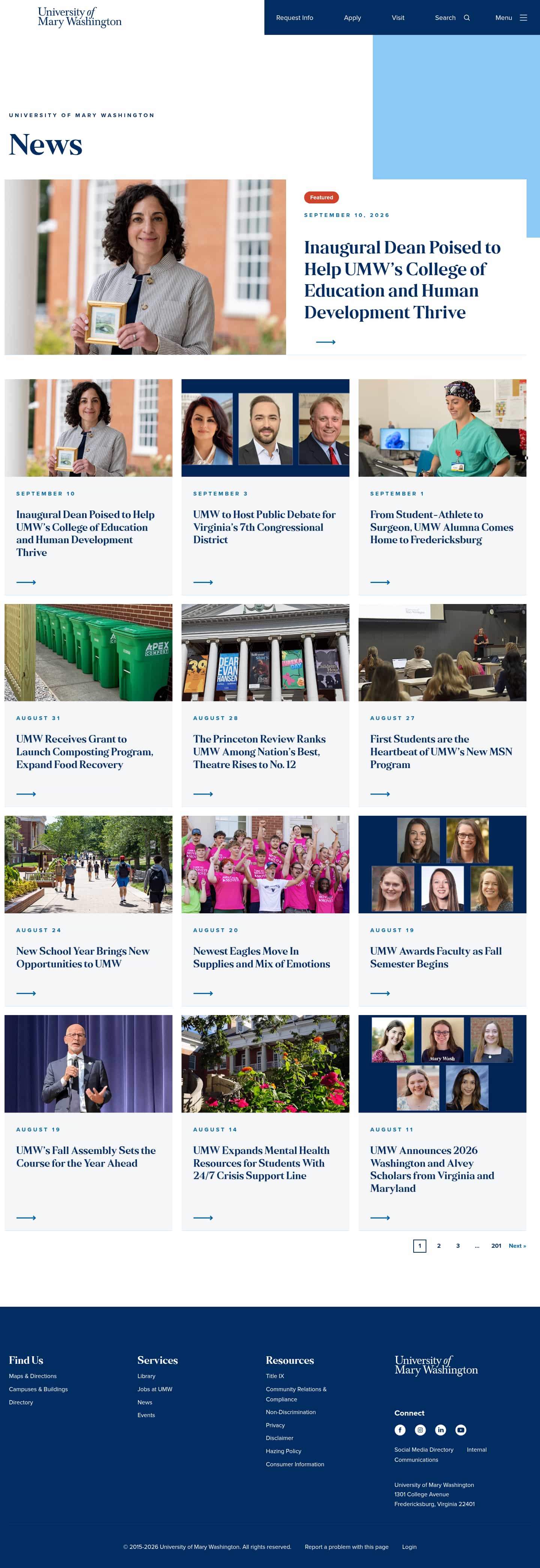 Latest website image capture