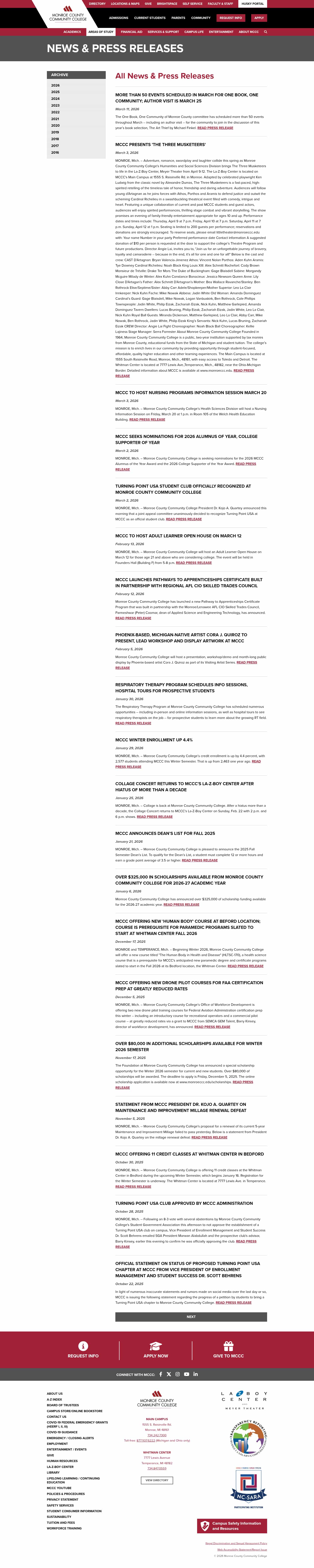 Latest website image capture