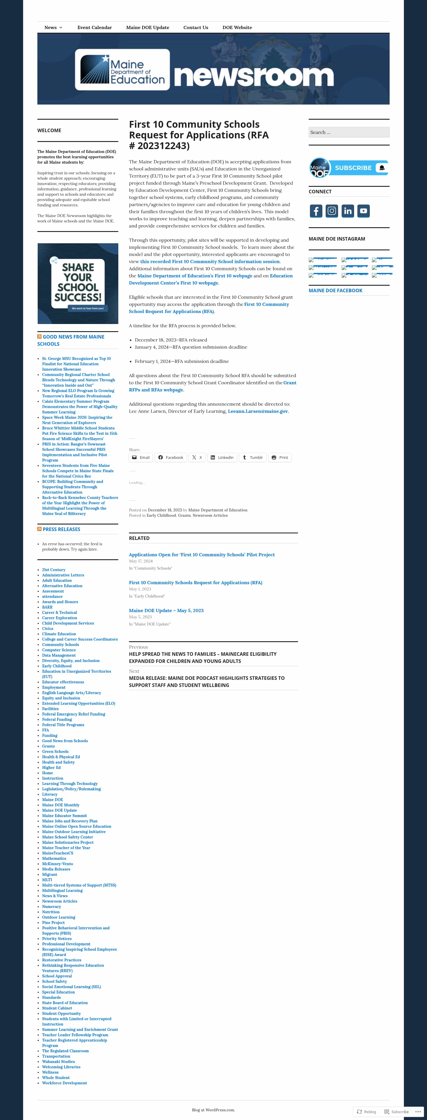 Latest website image capture