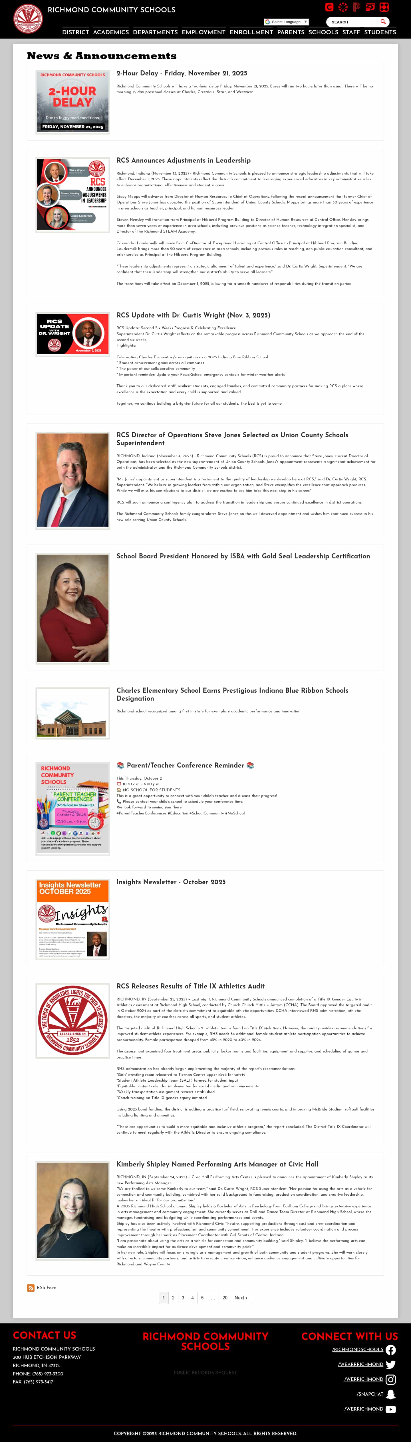 Latest website image capture