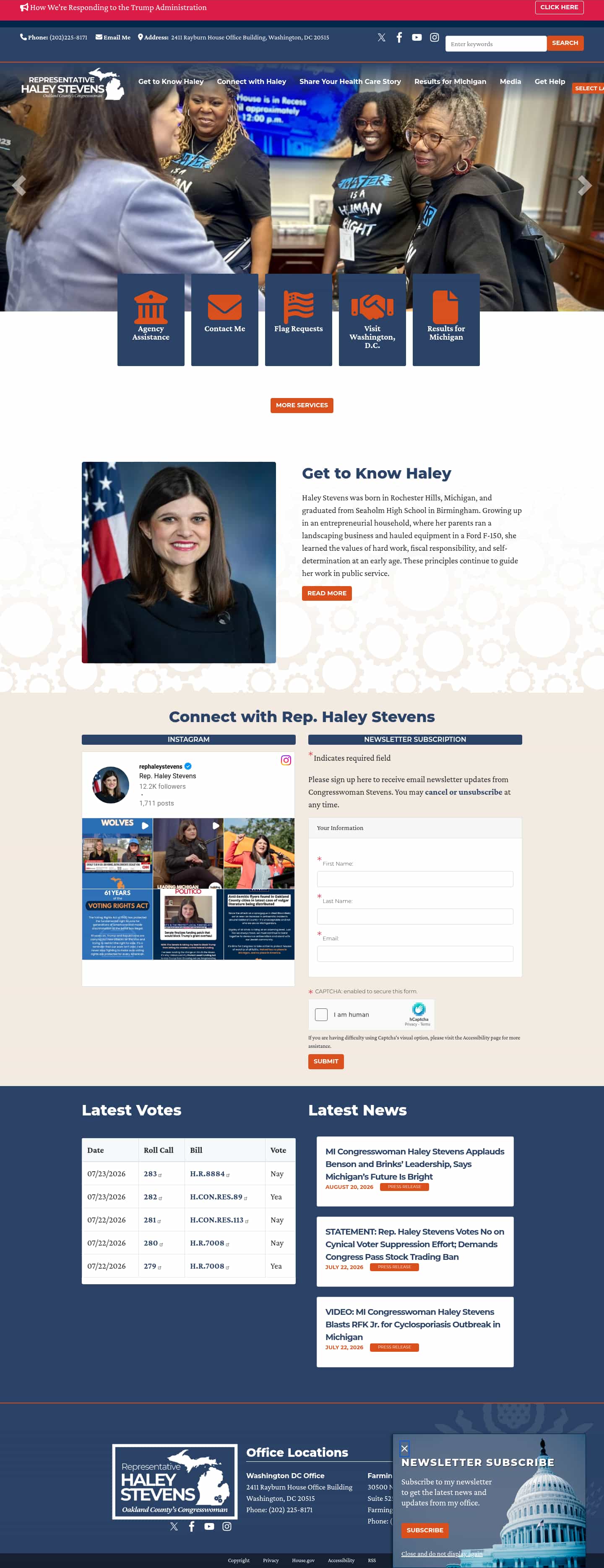 Latest website image capture